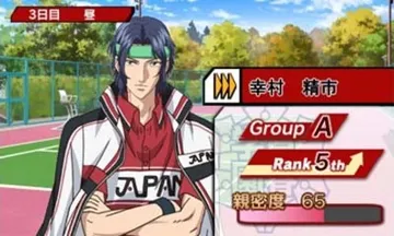 Shin Tennis no Oujisama - Go to the top (Japan) screen shot game playing